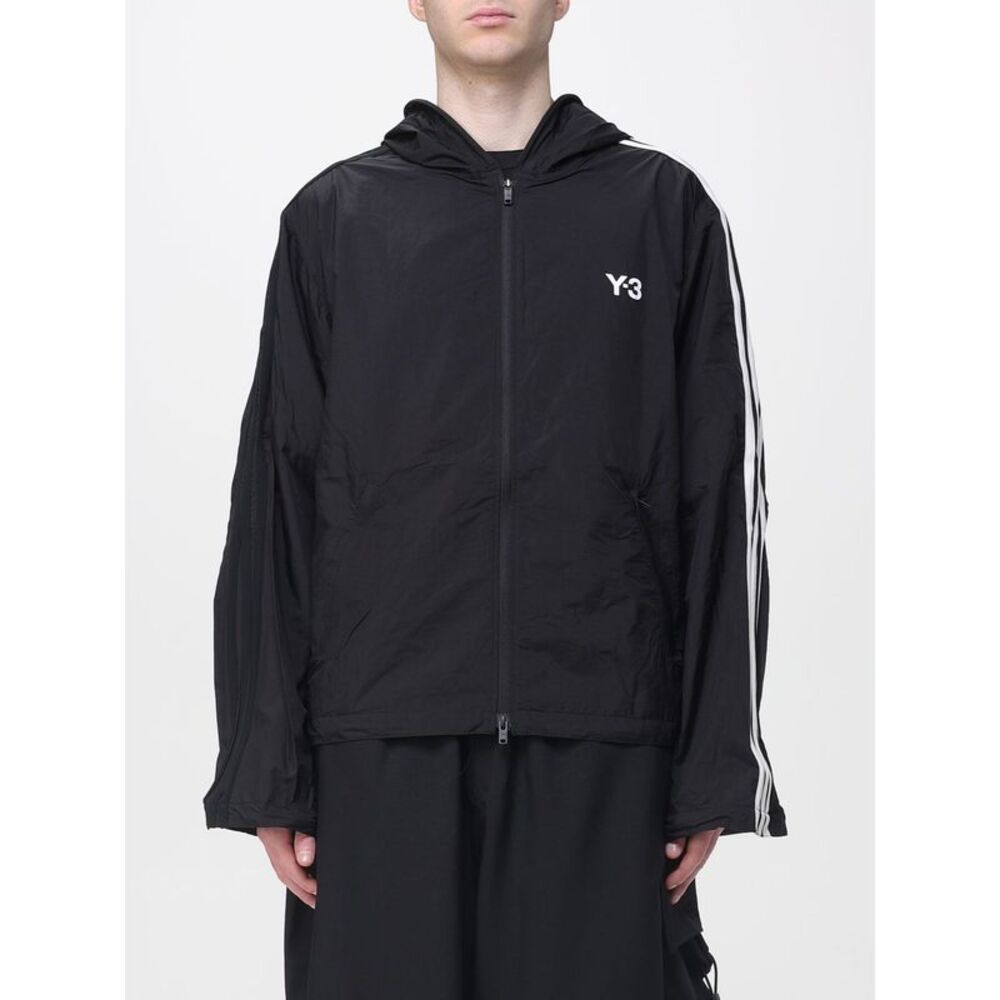 Y-3 Men Nylon Wired 3 Stripes Track Jacket Y-3